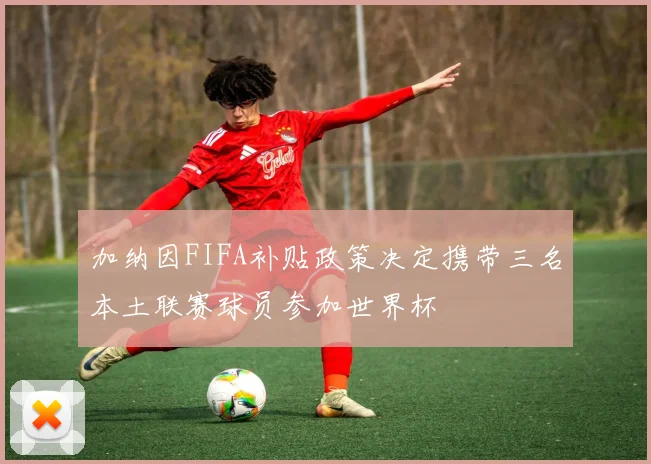加纳因FIFA补贴政策决定携带三名本土联赛球员参加世界杯